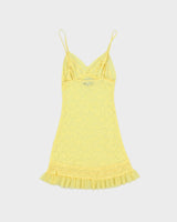 Vintage Y2K 2000s Victoria's Secret Lace Mini Dress - XS