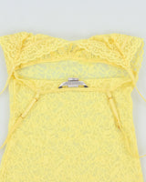 Vintage Y2K 2000s Victoria's Secret Lace Mini Dress - XS
