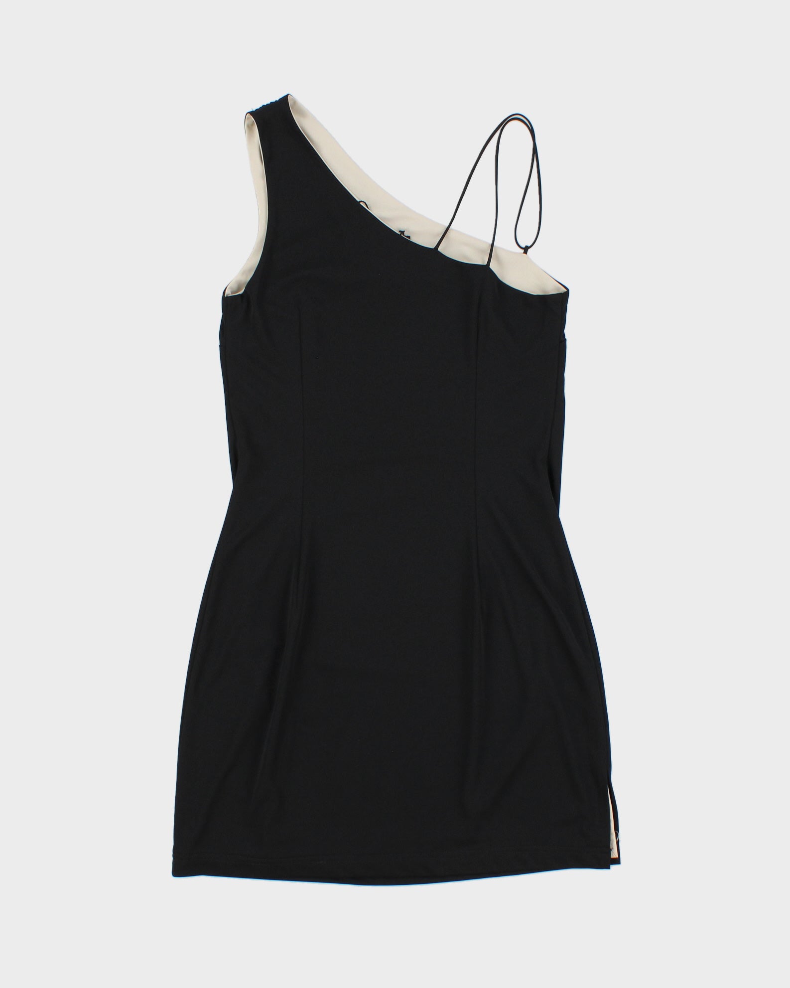Vintage 1990s Express Strappy One Shoulder Mini Dress - S
