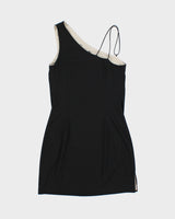 Vintage 1990s Express Strappy One Shoulder Mini Dress - S
