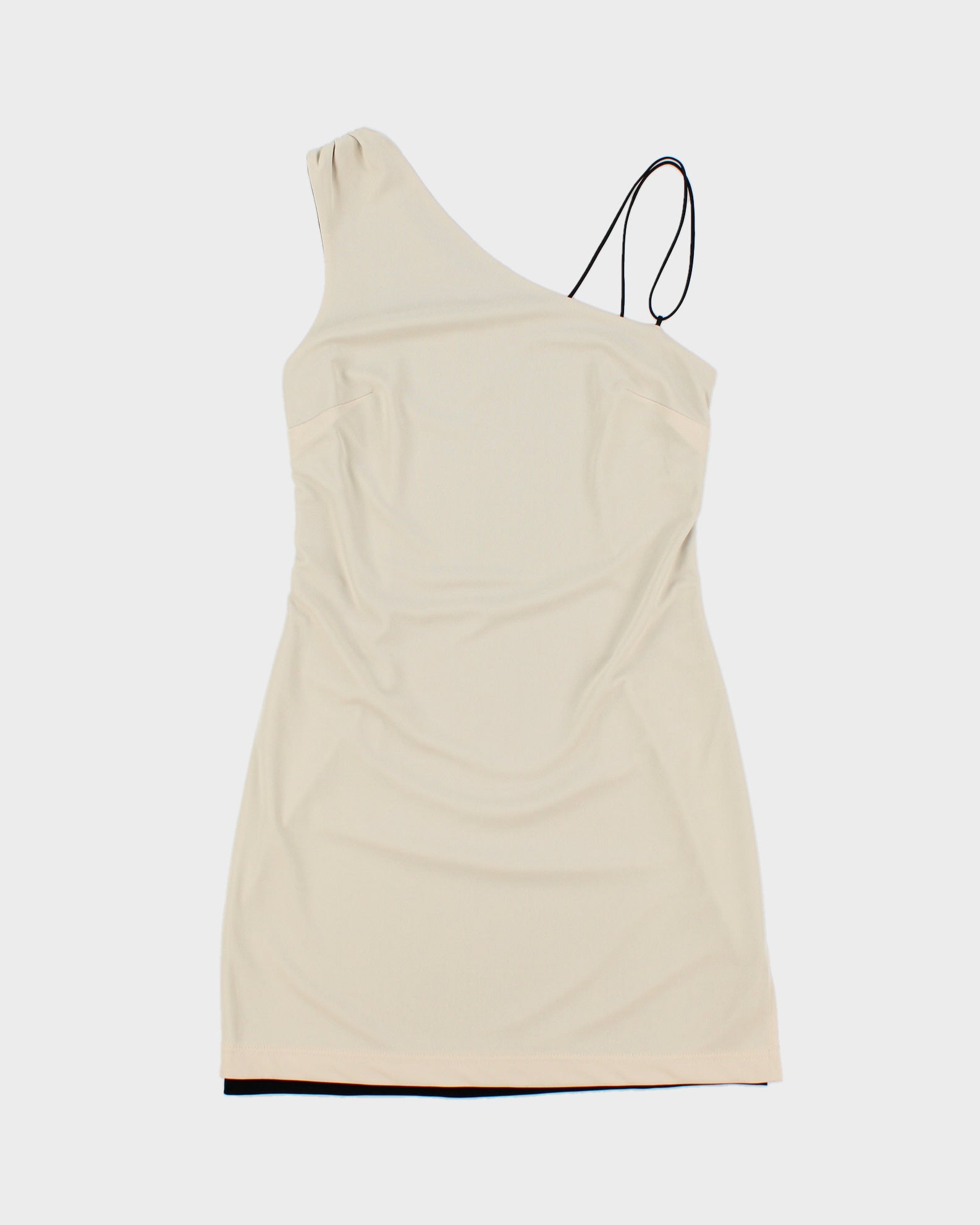 Vintage 1990s Express Strappy One Shoulder Mini Dress - S