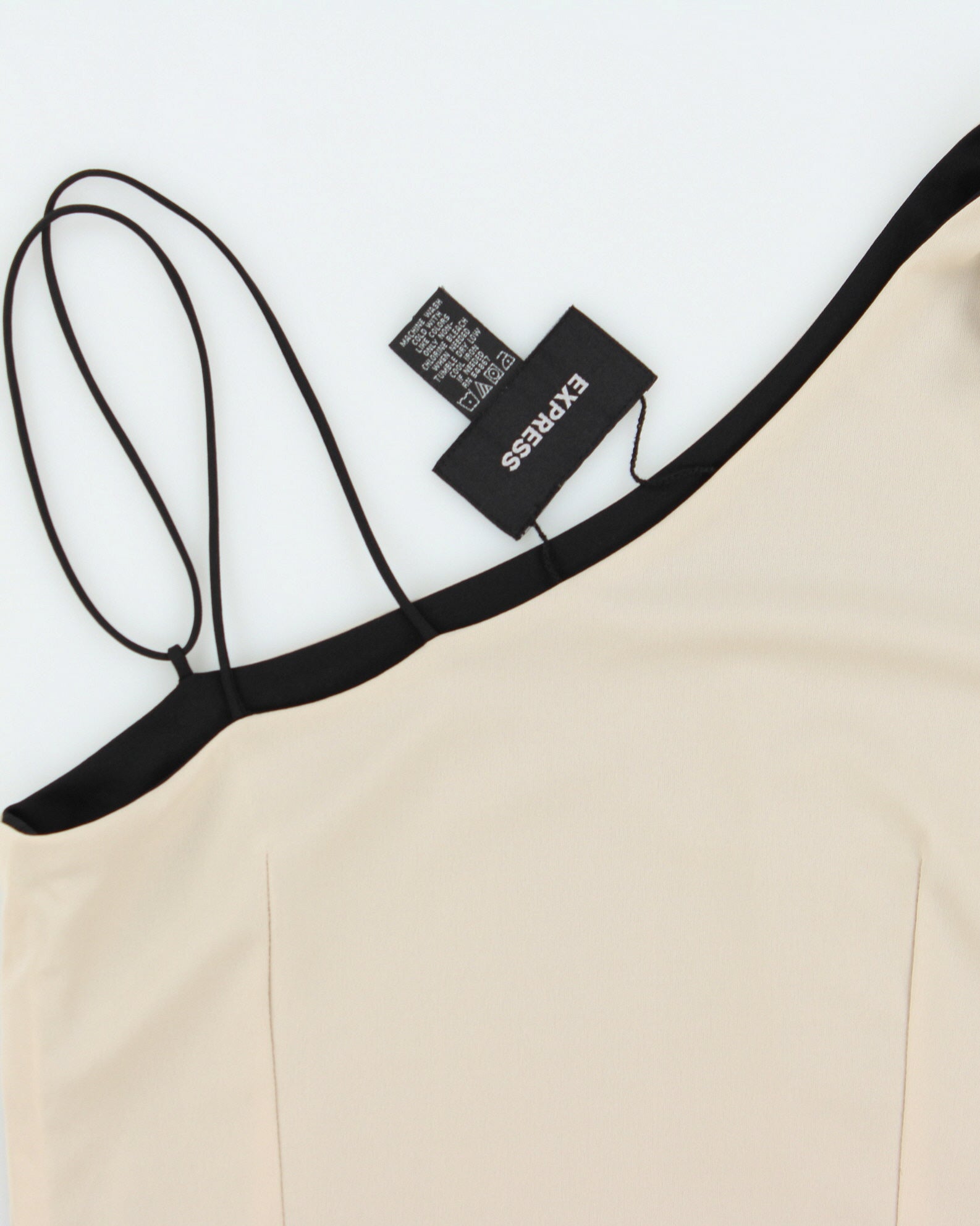 Vintage 1990s Express Strappy One Shoulder Mini Dress - S