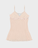 Vintage 2000s Rya Collection Plisse Mini Slip Dress - L