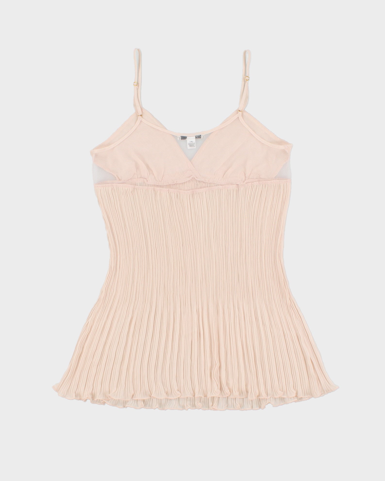 Vintage 2000s Rya Collection Plisse Mini Slip Dress - L