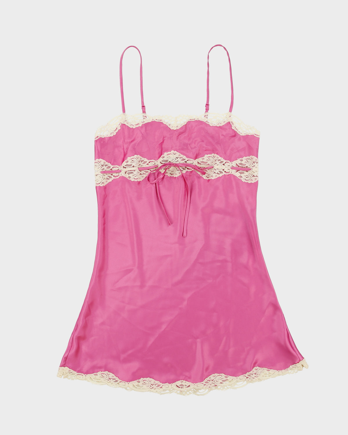 Vintage Y2K 2000s Victoria's Secret Satin Slip Dress - XS