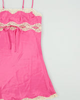 Vintage Y2K 2000s Victoria's Secret Satin Slip Dress - XS