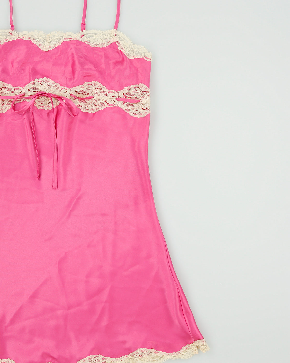 Vintage Y2K 2000s Victoria's Secret Satin Slip Dress - XS