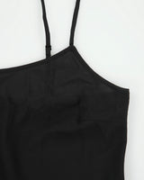 Vintage Y2K 00s DKNY Silk Mini Slip Dress - S