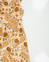 Vintage 1960s Mancini Button Through Sleeveless Dress - M