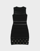 2010s Roberto Cavalli Cut-out Bodycon Eyelet Dress - S
