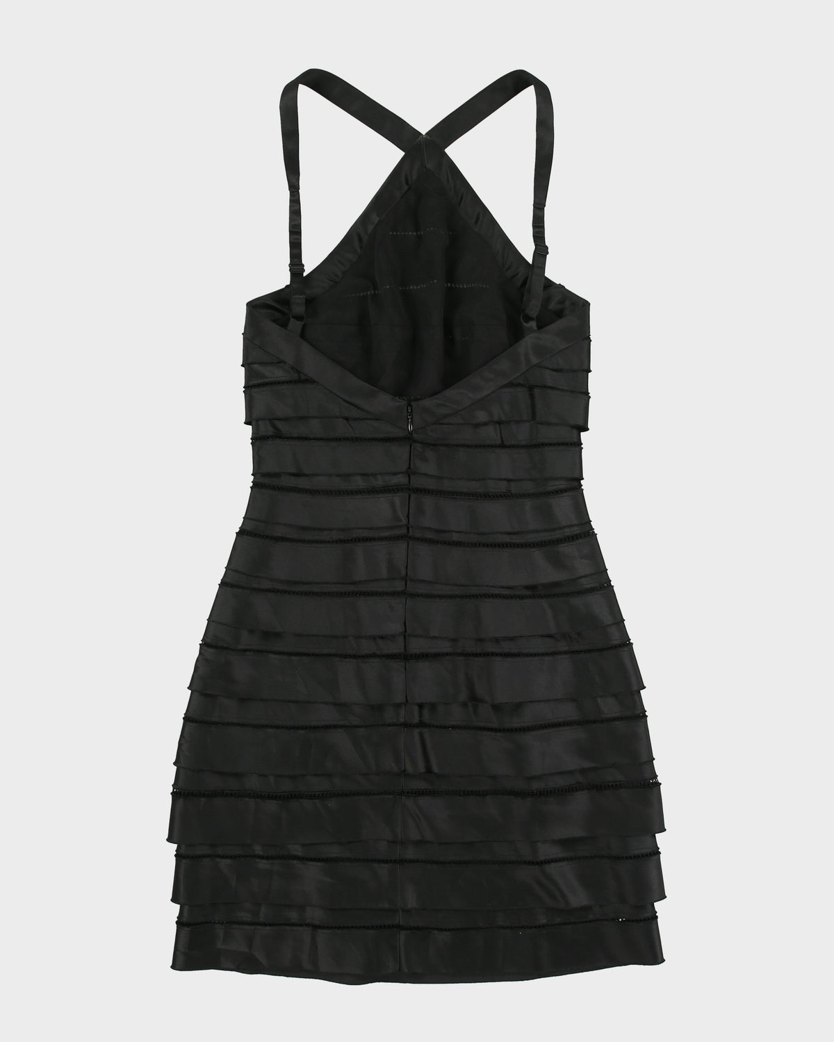 2010s BCBG Max Azria Layered Satin Dress - XS