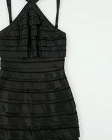 2010s BCBG Max Azria Layered Satin Dress - XS