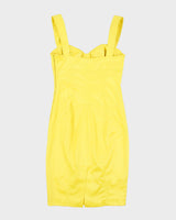 2010s Marciano Bodycon Satin Panelled Dress - XS