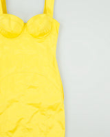 2010s Marciano Bodycon Satin Panelled Dress - XS