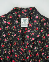 Vintage 1990s Laura Ashley Button Through Floral Sleeveless Dress - S