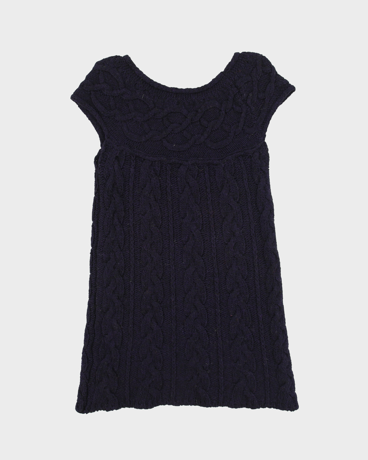 Vintage Y2K 00s Linea Maglia Wool &amp; Alpaca Blend Knit Dress - M