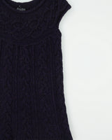 Vintage Y2K 00s Linea Maglia Wool &amp; Alpaca Blend Knit Dress - M