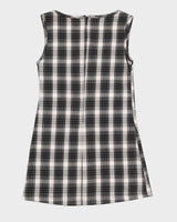 Vintage 90s Cop Copine Plaid Mini Dress - M