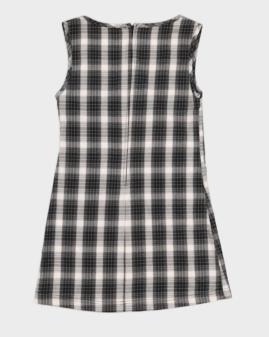 Vintage 90s Cop Copine Plaid Mini Dress - M