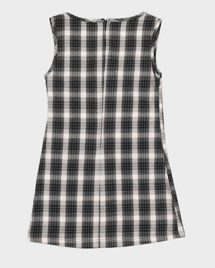 Vintage 90s Cop Copine Plaid Mini Dress - M