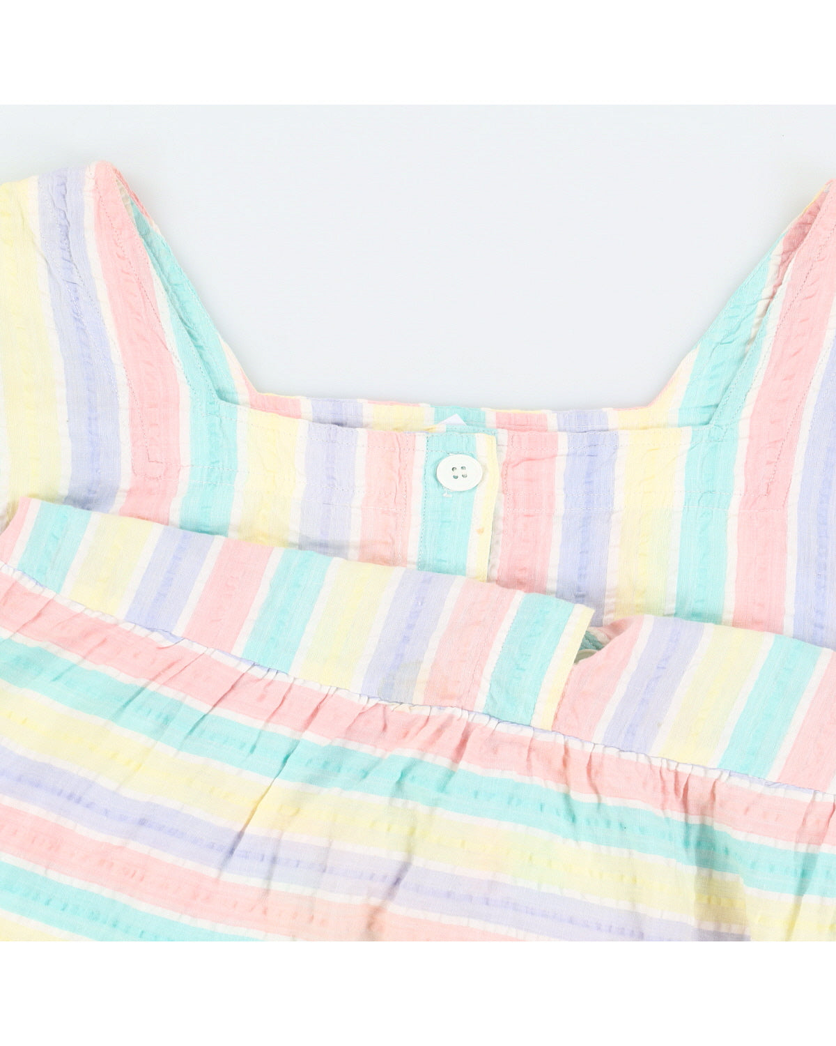 Vintage 90s Northern Spirit Pastel Mini Dress - S