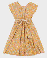Vintage 90s Floral Button Down Midi Dress - S