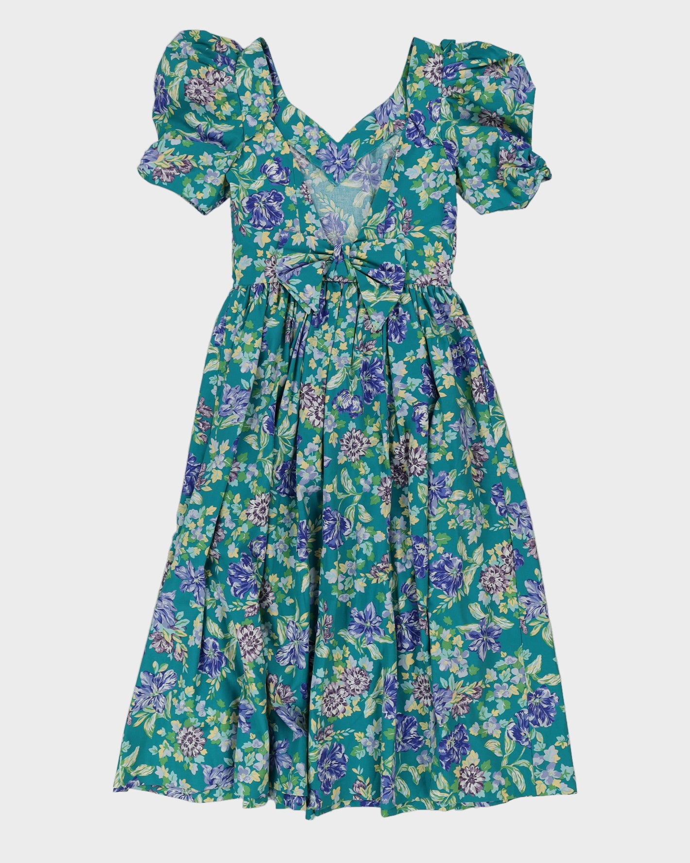Vintage 1980s Laura Ashley Dress - M
