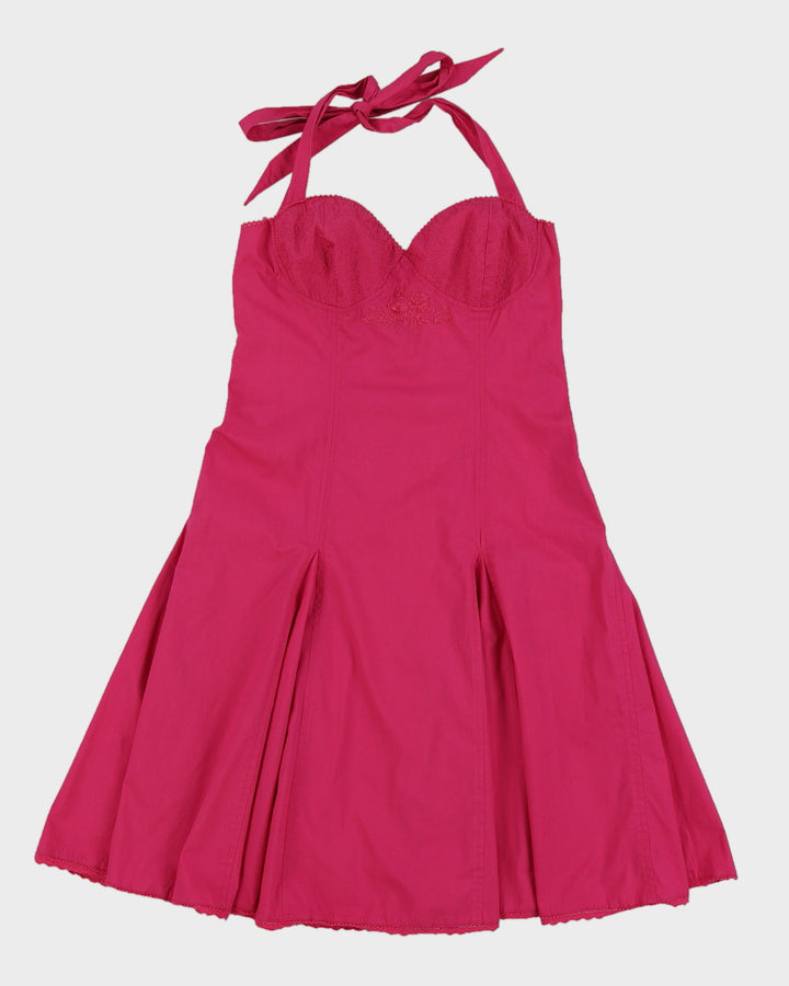 Y2K Pink Guess Dress - S