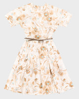 1980s Floral Dress - S