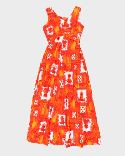 1980s Hawaiian Dress - M