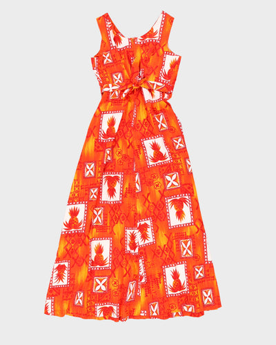 1980s Hawaiian Dress - M