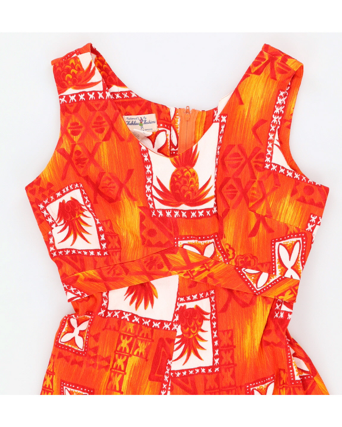 1980s Hawaiian Dress - M