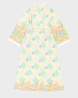 1970s Floral Wrap Dress - S