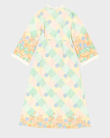 1970s Floral Wrap Dress - S