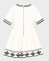 Alice By Temperley Cream Tea Dress - S