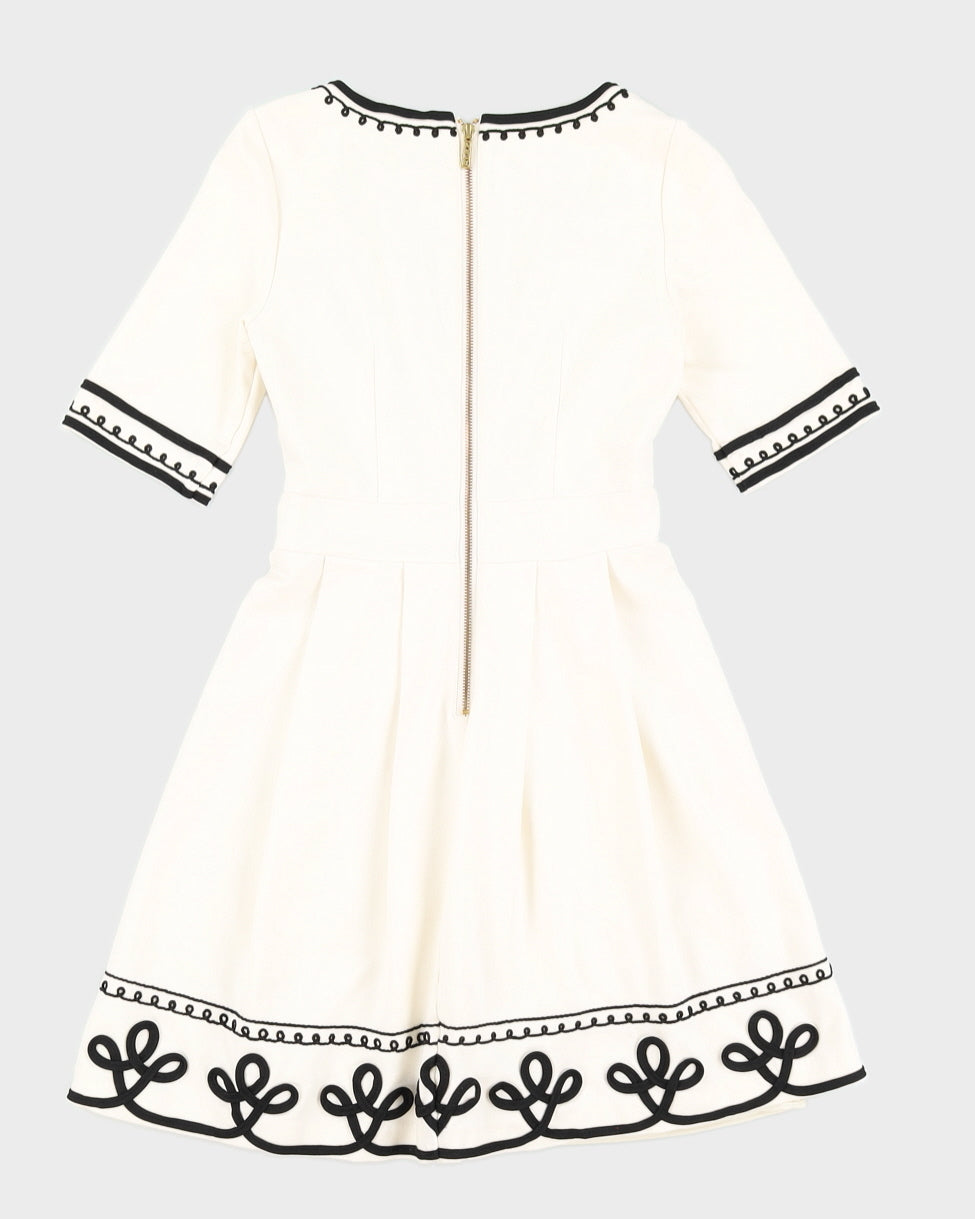 Alice By Temperley Cream Tea Dress - S