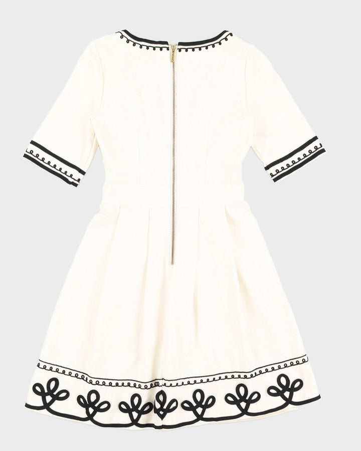 Alice By Temperley Cream Tea Dress - S