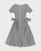 Vintage Gingham Dress - S
