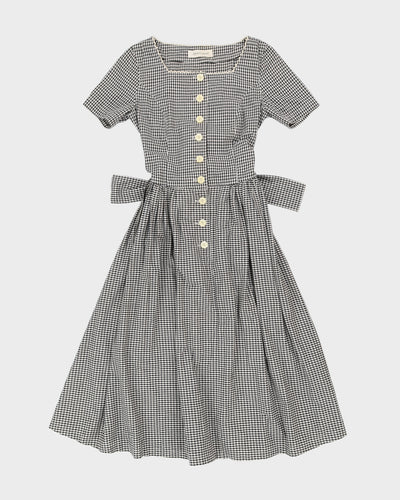 Vintage Gingham Dress - S