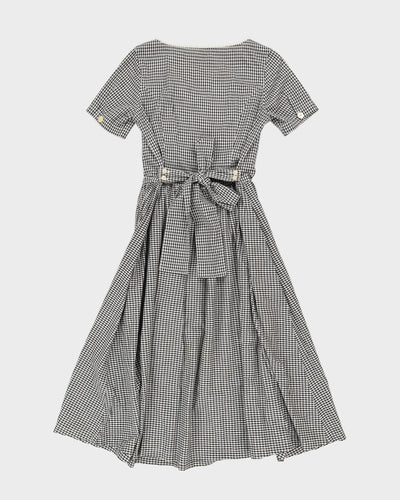 Vintage Gingham Dress - S
