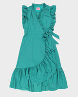 Green Kate Spade Wrap Dress - M