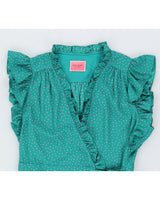 Green Kate Spade Wrap Dress - M