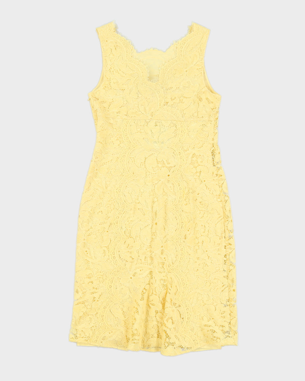 Emilio Pucci Yellow Lace Dress - S