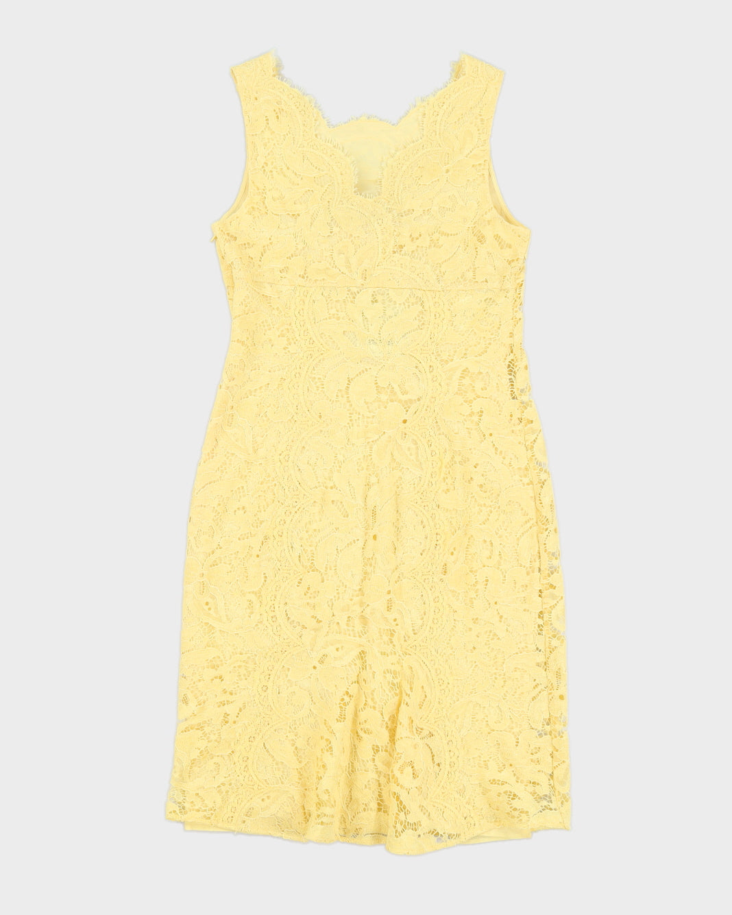 Emilio Pucci Yellow Lace Dress - S