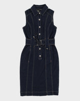 White House Black Market Denim Dress - S