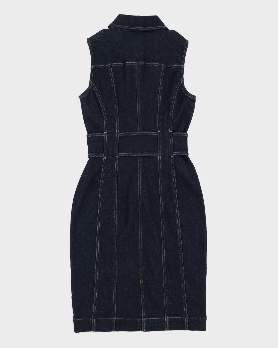 White House Black Market Denim Dress - S