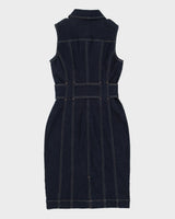 White House Black Market Denim Dress - S