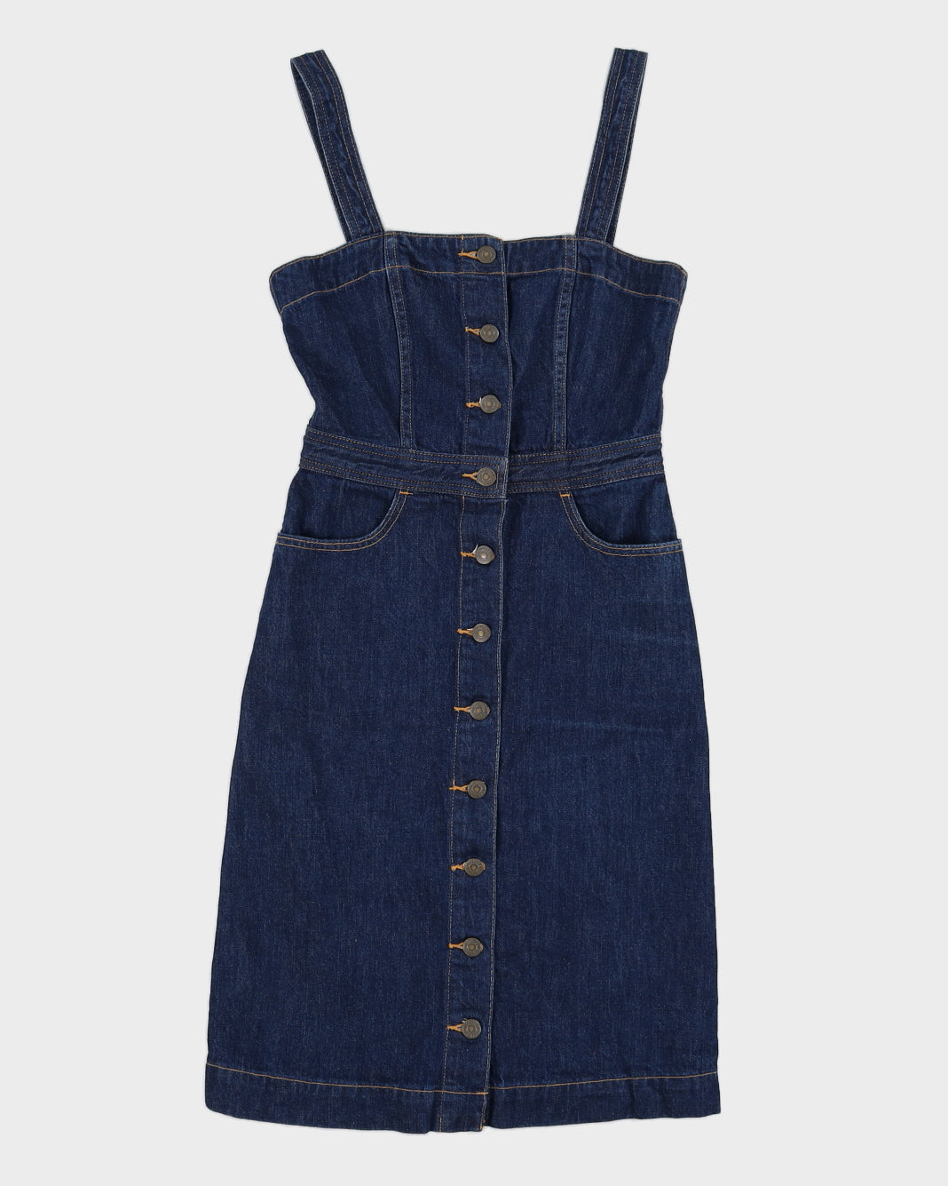 Levi's Blue Denim Sleeveless Dress - XS