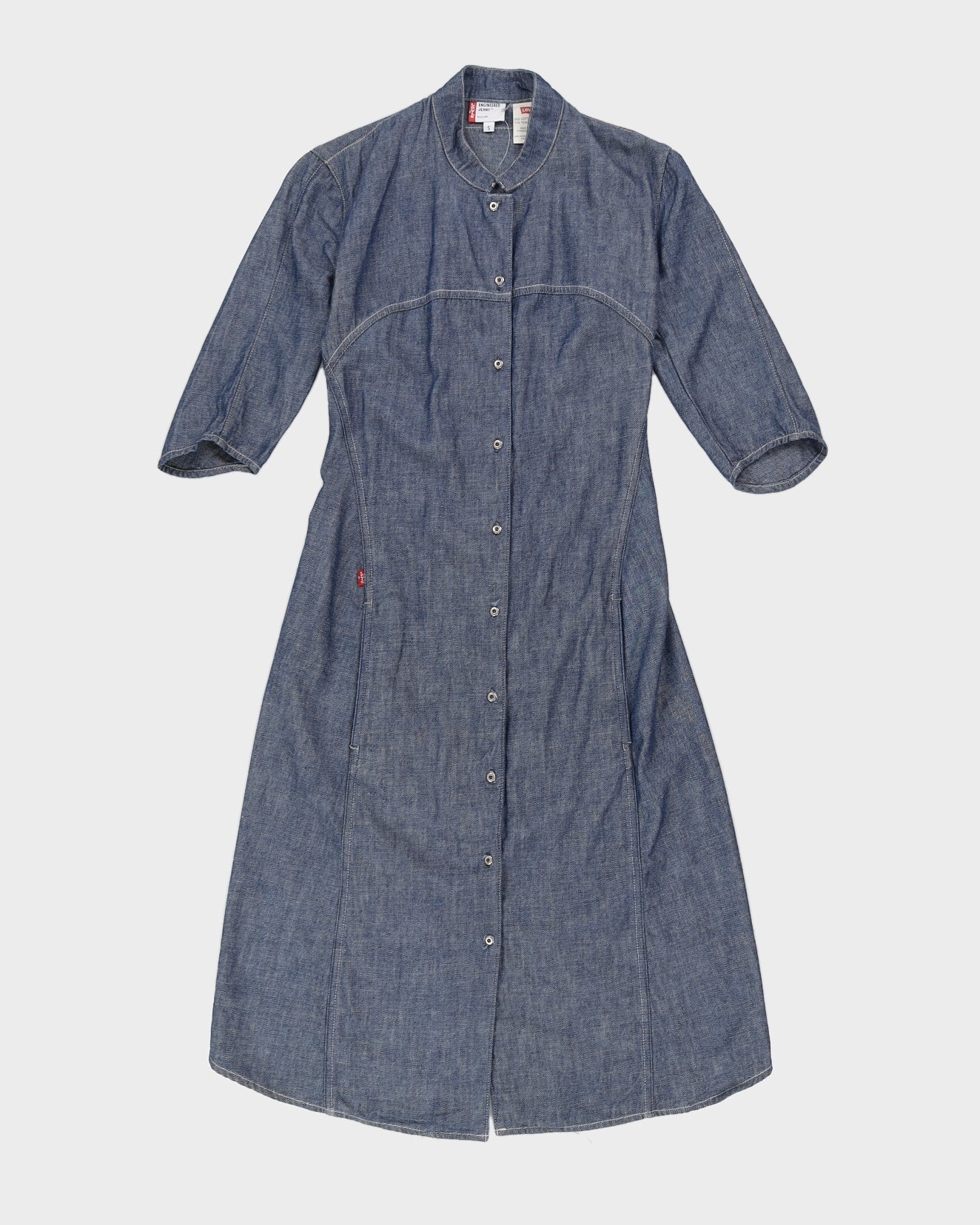 Levi's Engineered Denim Short Sleeve Dress Levi's Engineered Denim Short Sleeve Dress