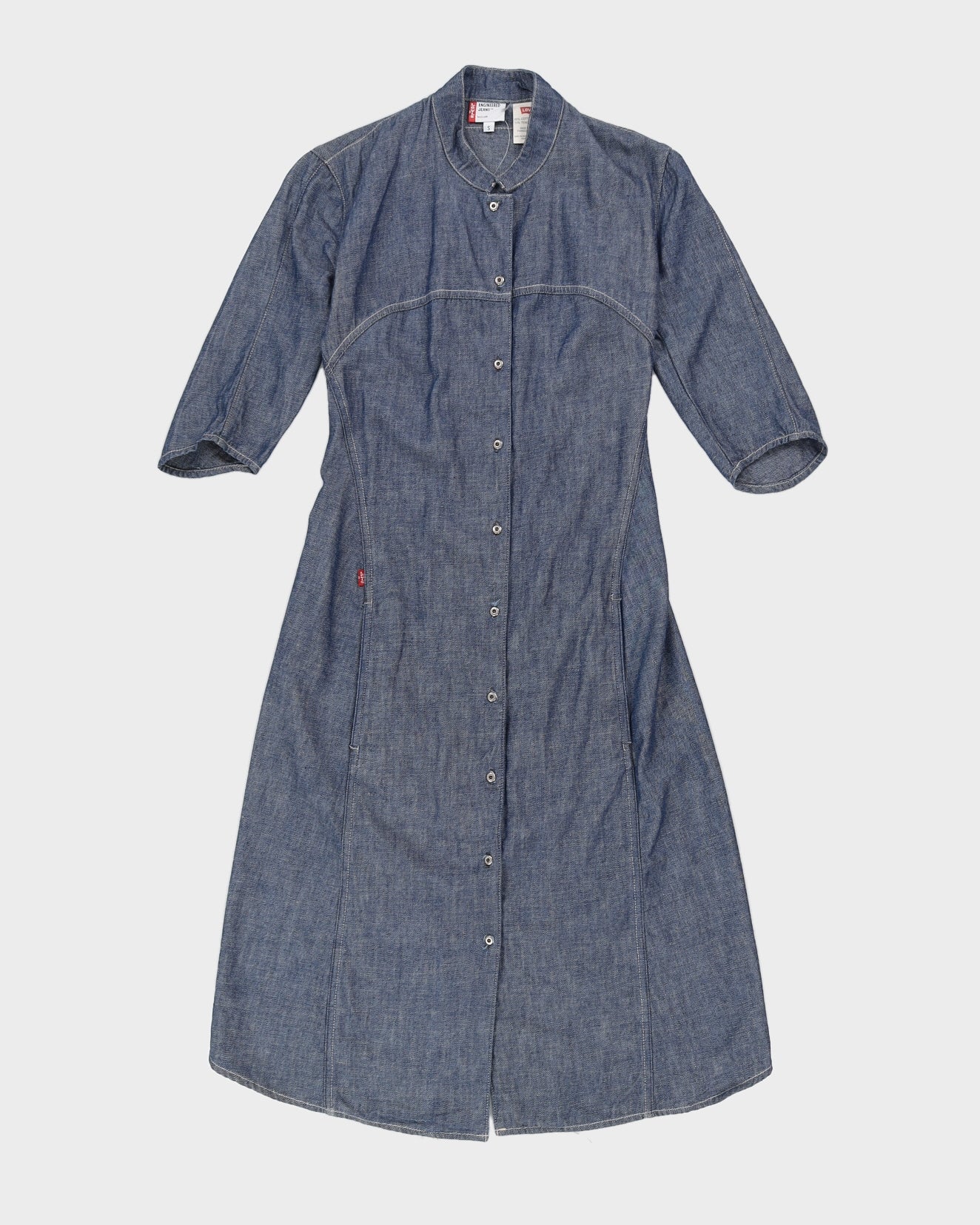 Levi's Engineered Denim Short Sleeve Dress - S